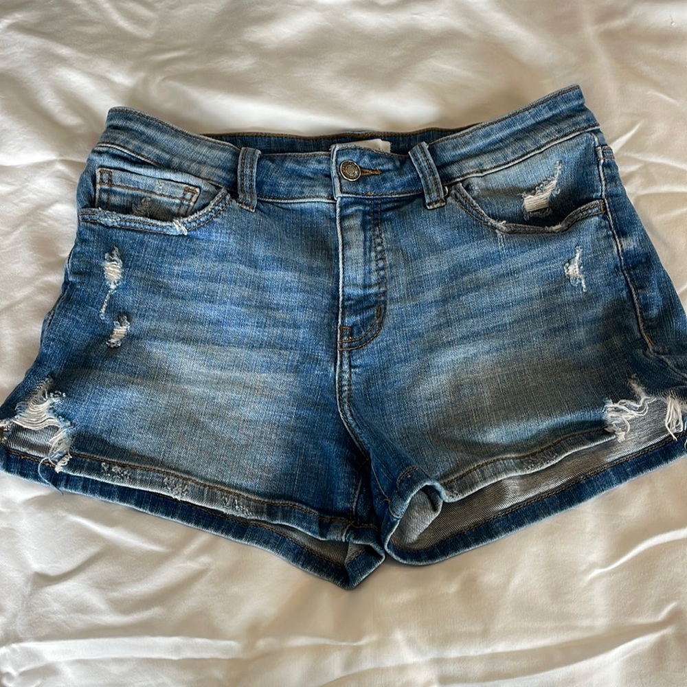 Studio Blue distressed shorts